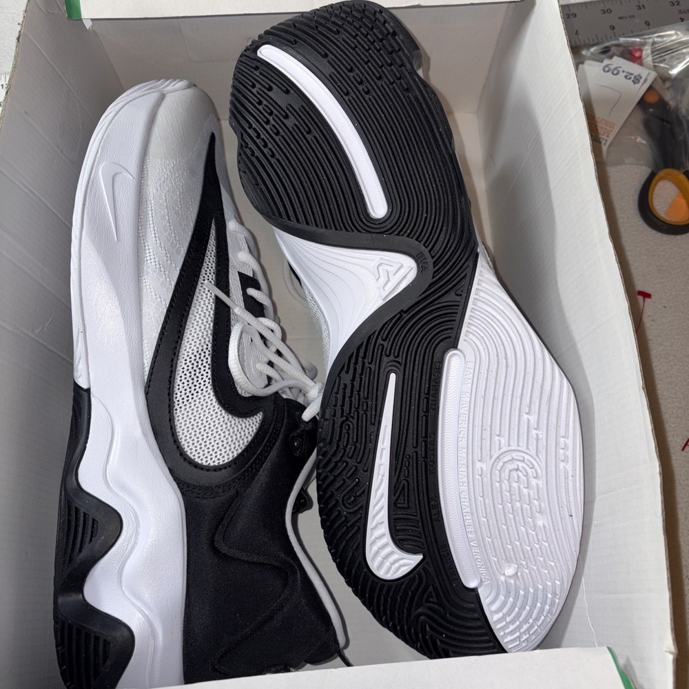 New Mens Size 14 White Nike Giannis Immortality 3 Basketball Shoes DZ7533 100 - Picture 2 of 6